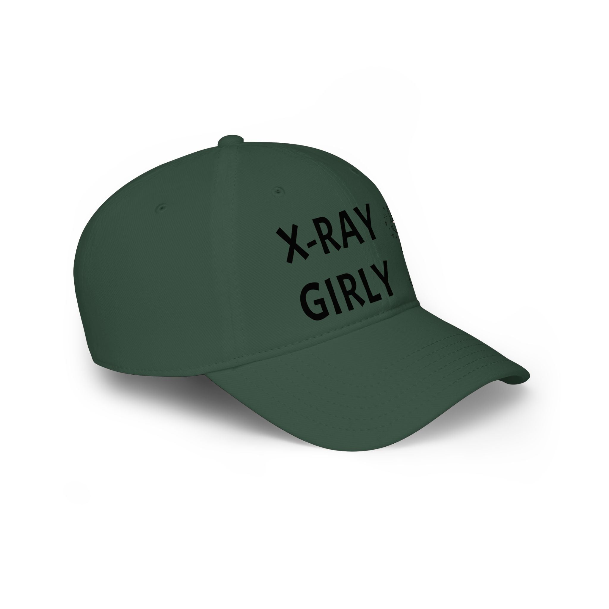 X-Ray Girly Baseball Cap — Cute Medical Tech Hat