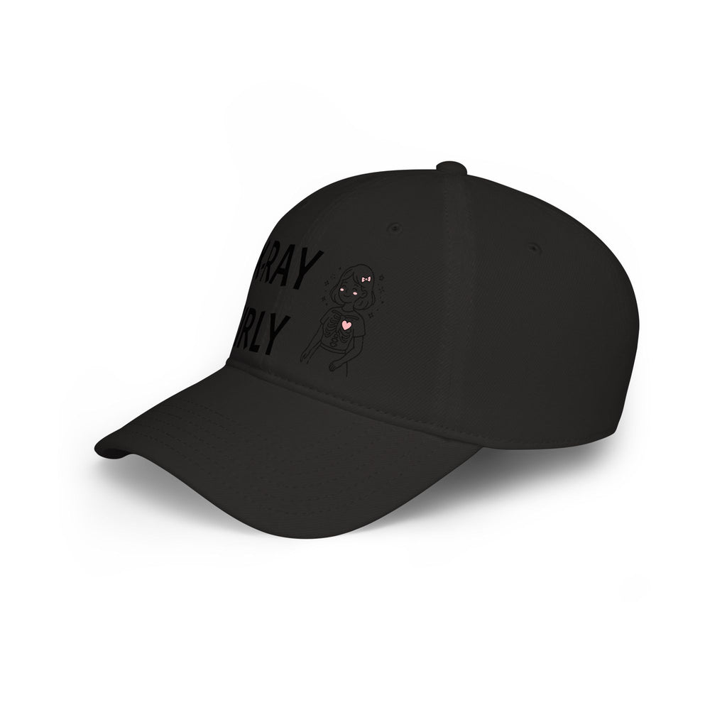 X-Ray Girly Baseball Cap — Cute Medical Tech Hat