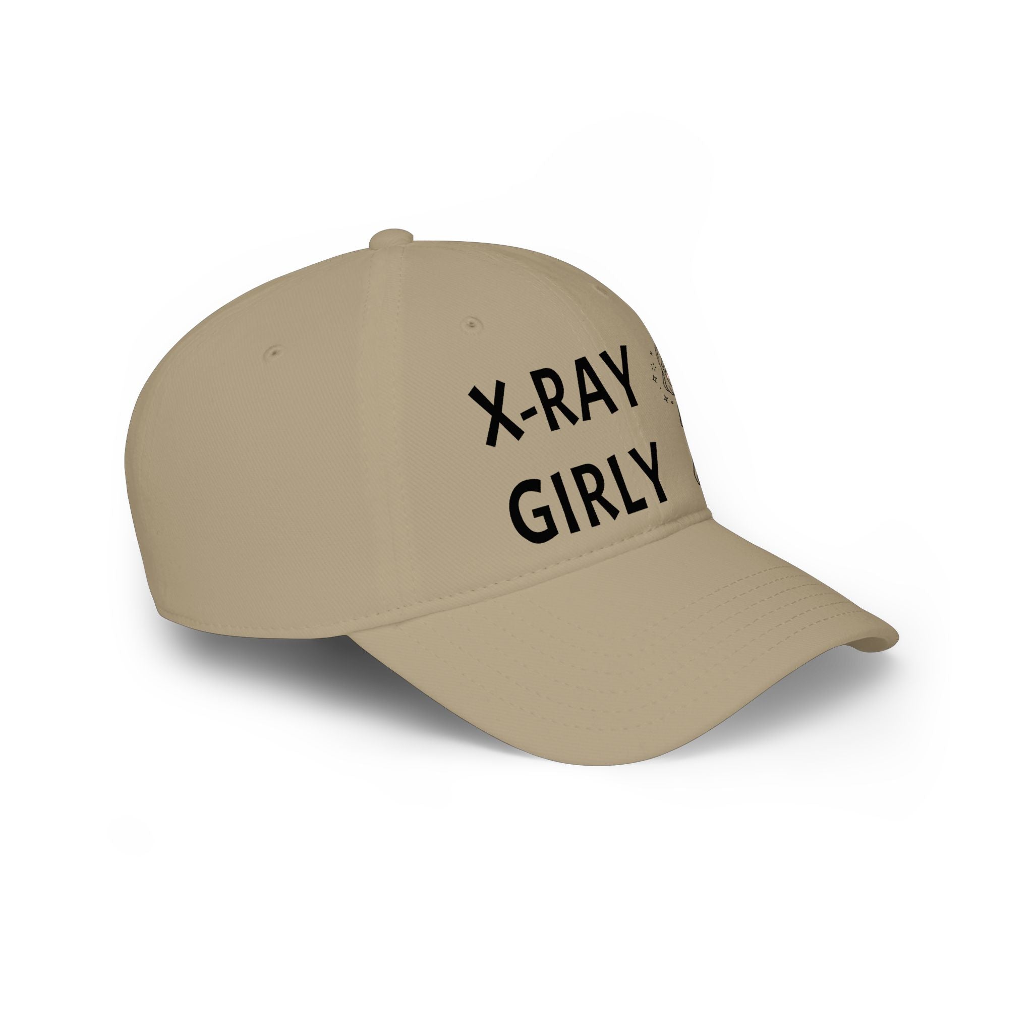 X-Ray Girly Baseball Cap — Cute Medical Tech Hat
