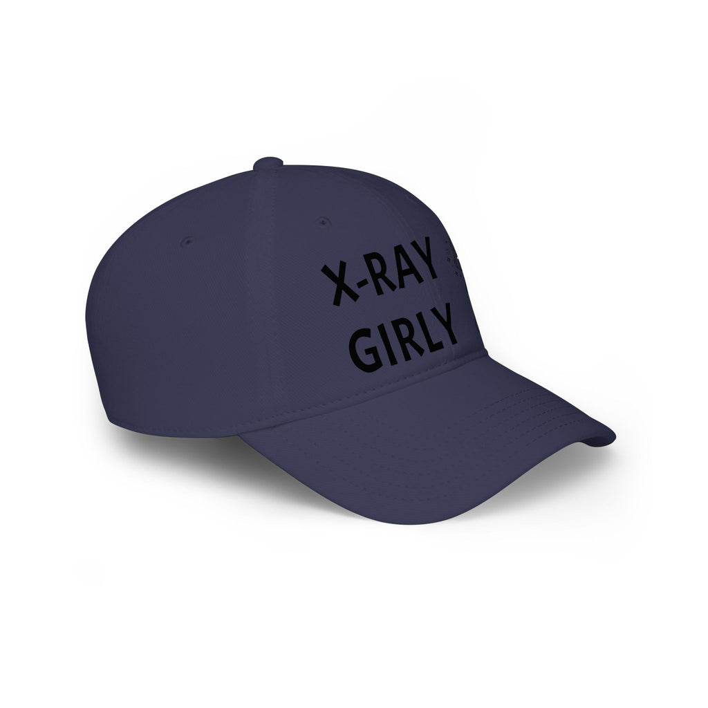X-Ray Girly Baseball Cap — Cute Medical Tech Hat